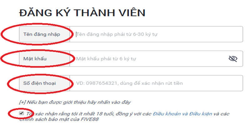 Câu hỏi thường gặp về những điều kiện khi tham gia nhà cái Five88