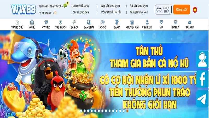 Tổng quát về bắn cá ww88