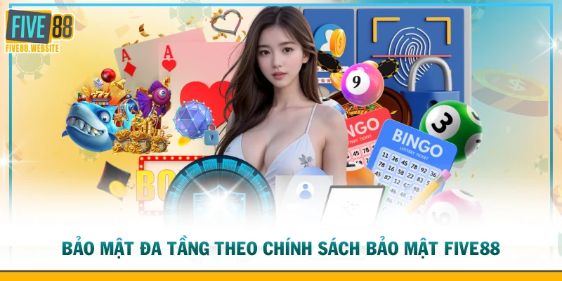 Bảo mật đa tầng theo chính sách bảo mật FIVE88