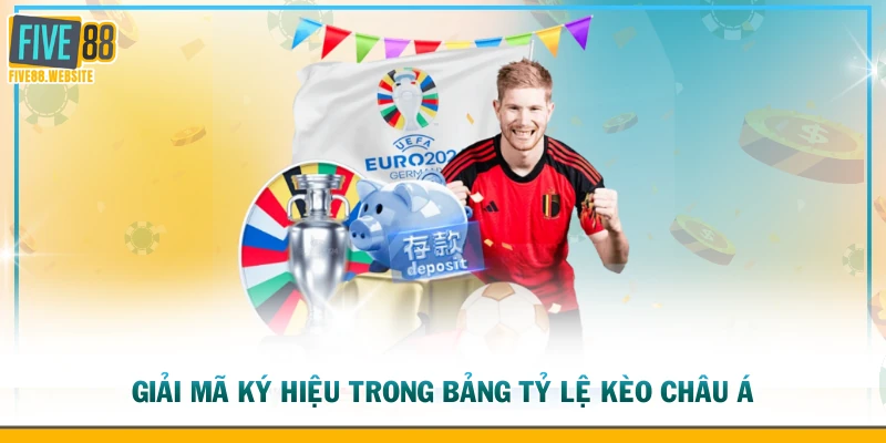 Giải mã ký hiệu trong bảng tỷ lệ kèo châu Á