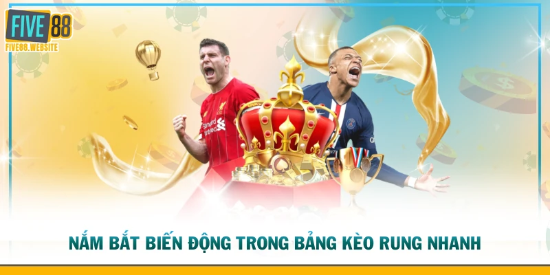 Nắm bắt biến động trong bảng kèo rung nhanh